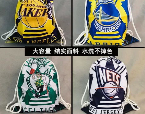 NBA球队篮球收纳带 下单随机送篮球手环o...