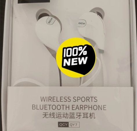 全新未拆封无线运动蓝牙耳机，品牌是QCY，...