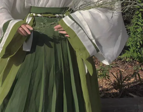 青衫吟原创汉服女【素谋】晋制交领齐腰一片式...