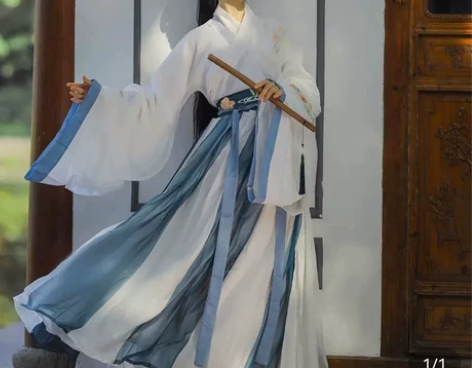 搭夫人原创汉服秋冬晋制古装广袖齐腰襦裙魏晋...