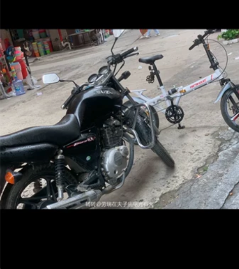 铃木锐爽摩托#拉风摩托出行 ，超级省油，有...