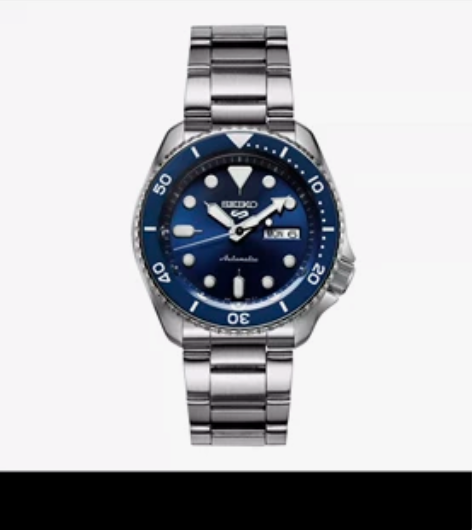 SEIKO精工5号官方正品手表男日本蓝水鬼...