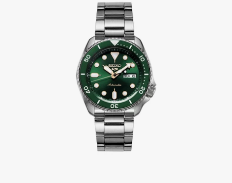 SEIKO精工5号官方手表男日本绿水鬼机械...