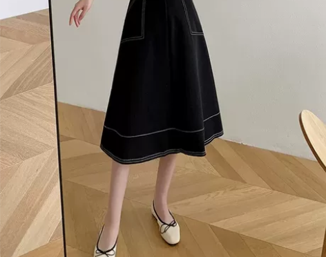 ?适合胯大腿粗中长款高腰半身裙女2020夏...
