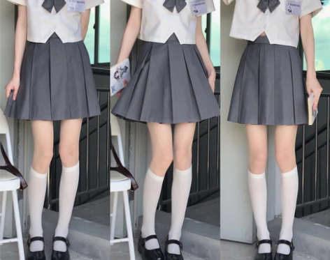 百褶裙 百褶裙短裙空栗鼠丸jk箱褶裙制服裙...