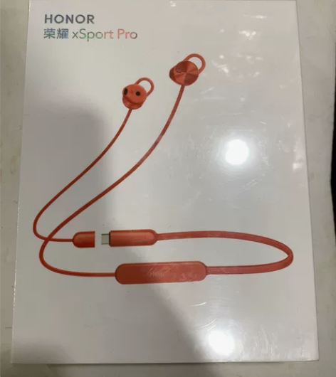 荣耀运动耳机，AM66-LR曙光橙，全新未...
