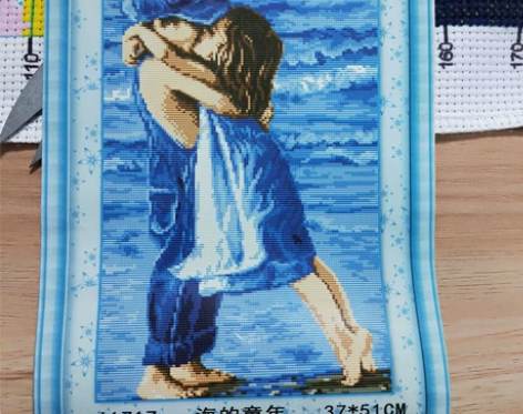 海的童年成品，未水洗，针脚绝对整齐 感兴趣...