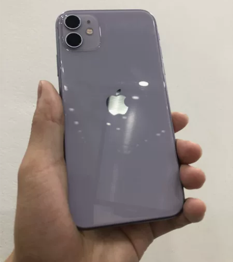 苹果11国行紫色128G 无维修，外观无损...