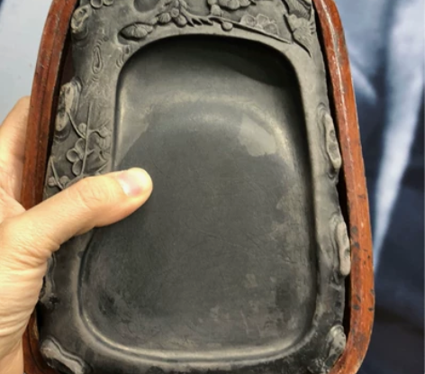 日本回流 砚台端砚 老货但全品石质细腻,功...