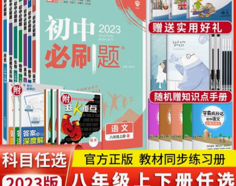 物理初中 初中物理2022版 必刷题八年级...