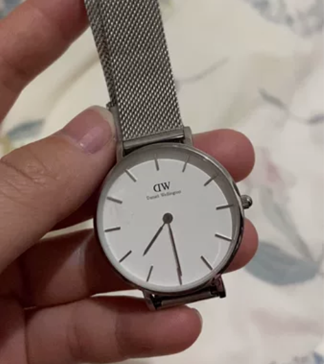 DW手表银色白盘 32cm女款 正品保证 ...