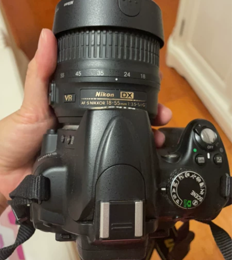 尼康单反相机D5000双镜头套机 一时兴起...