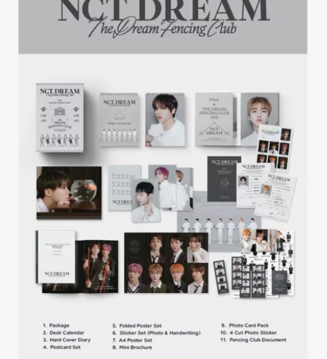 原价转单nct dream梦队2023台历...