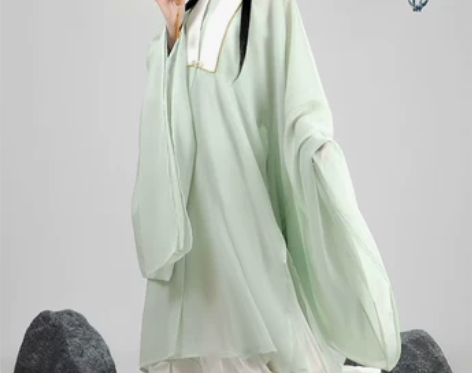 五五年 酒中仙 原创汉服女明制立领衫披风襦...