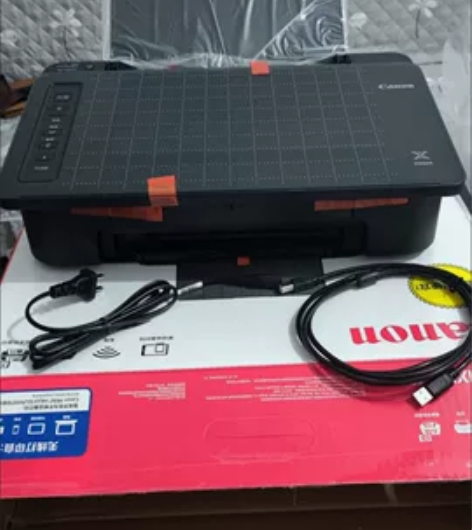 佳能打印机家用小型彩色 公司转让剩下的，全...