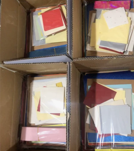 25元一箱手工纸折纸彩色纸卡纸手账纸印章纸...