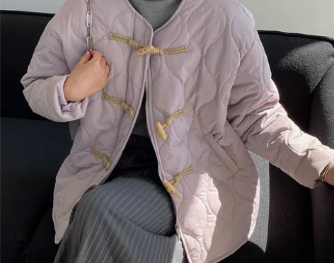 江左棉服外套 M码全新吊牌还在的我穿太大了...