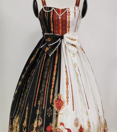 全新科幻！【荧惑】气死你 黑白拼色 长款 ...