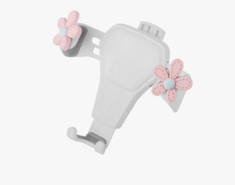 可爱车载手机支架女汽车用手机架导航架卡通车...