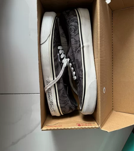 vans联名 45有鉴别证书和购买记录 感...