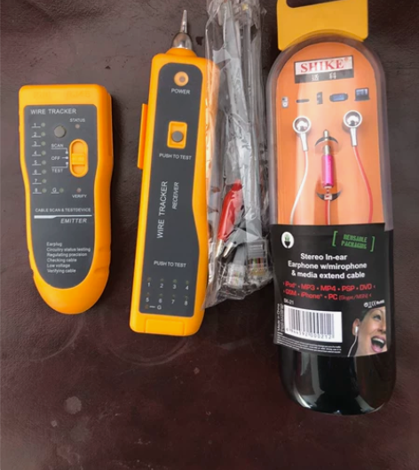网络测线仪，寻线仪，几乎全新，带个包，没有...