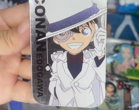 现货!!!名侦探柯南日本正版铁盒储蓄罐灰原...