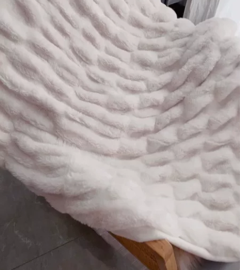 贵妇托斯卡纳皮草毯沙发毯子休闲毯软糯保暖，...