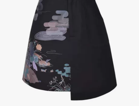 森女部落国风半身裙 包臀裙 s码仅试穿，一...