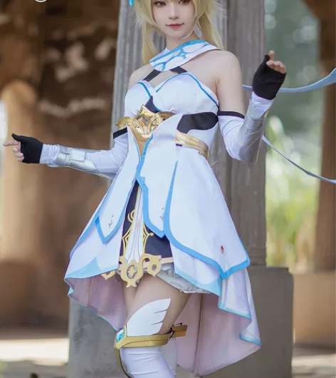 出原神猫与三町目旅行者荧妹妹cosplay...