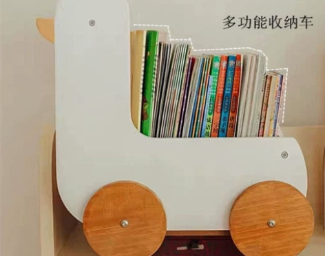 收纳车整理盒多功能杂物收纳盒梳妆台厨房玩具...