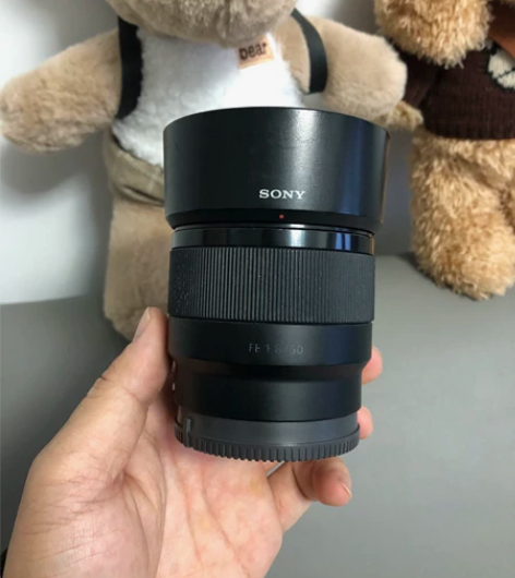 索尼50-1.8全画幅镜头 外观成色一般，...
