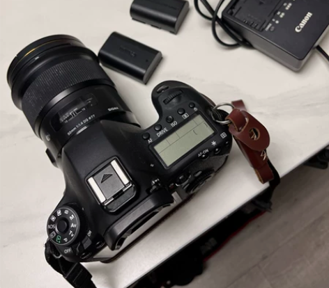 自用佳能 canon 6d,98新,不包含...