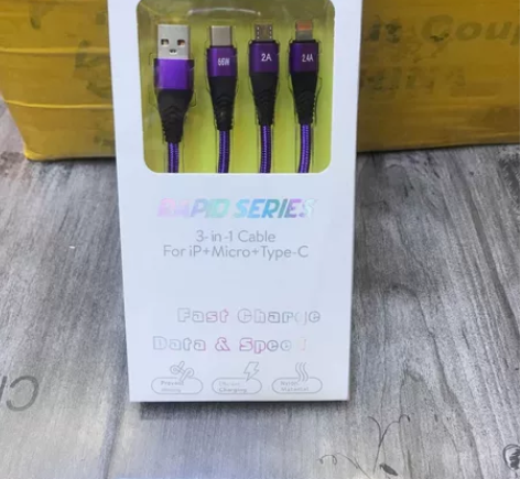 66w快充数据线  批发零售  手机充电线...