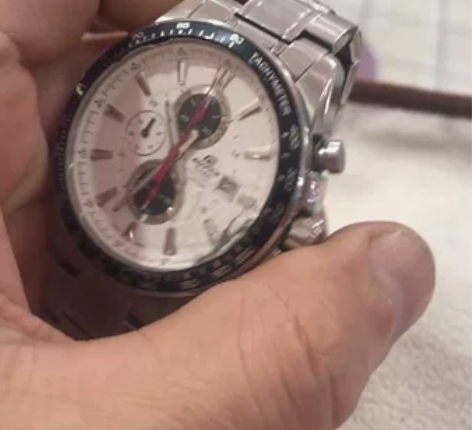 卡西欧多功能计时手表！走时各功能正常！新换...