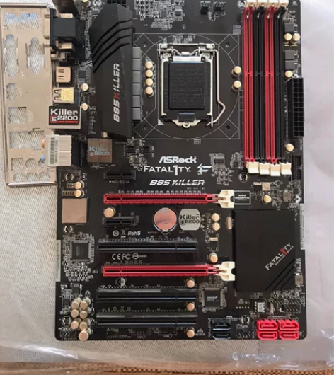 华擎B85 KILLER主板,成色如图,功...