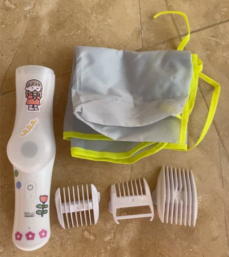 如山宝宝理发器，只使用过一次，有三个长度的...