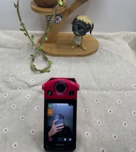 卡西欧自拍神器tr350s 可以旋转自拍美...