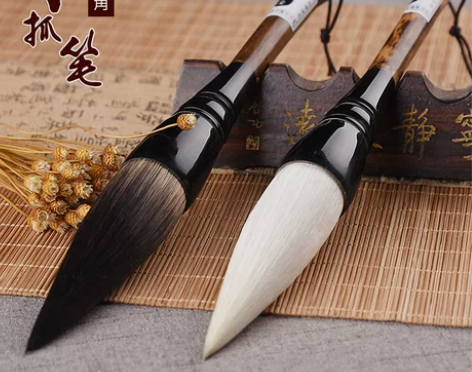 特大提斗涵轩堂 斗笔大号兼毫狼毫羊毫抓笔湘...