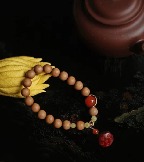 老山檀香原创【知沐】8mm18颗手串 手串...