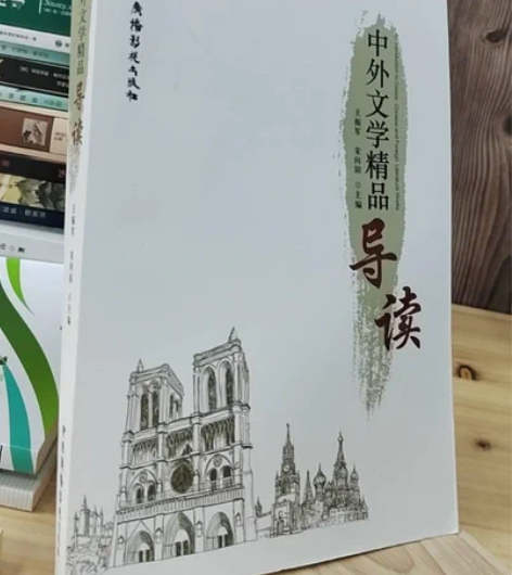 正版二手 中外文学精品导读 中国广播影视出...