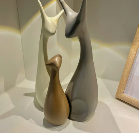 19.8元一组 家居客厅陶瓷轻奢风创意简约...