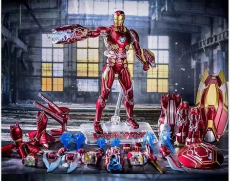 声光版复仇者联盟蜘蛛侠绿巨钢铁侠美国队长毒...