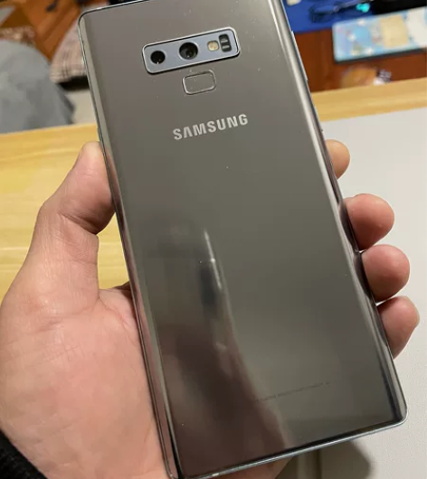 自用韩版三星note9顶配 少见的银色 8...