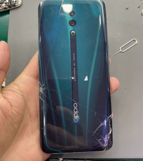 oppo reno、8+256内爆机 己恢...