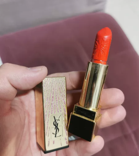 包邮正品 YSL圣罗兰限量版烟花方管口红限...