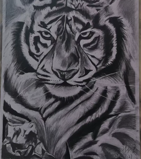 素描作品，4K， 感兴趣的话点“我想要”和...