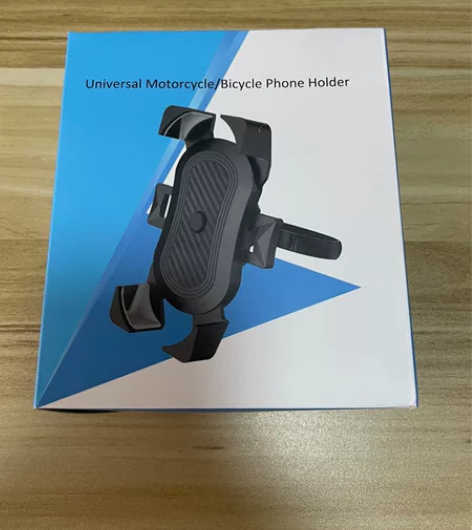 单车手机固定架 四爪自动锁 户外骑行防摔山...