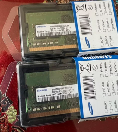 三星ddr4 8g 3200笔记本内存 两...