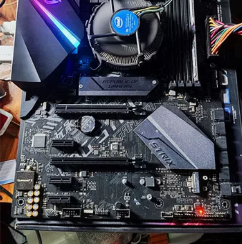 华硕 rog b360-f 电脑主板一片，...