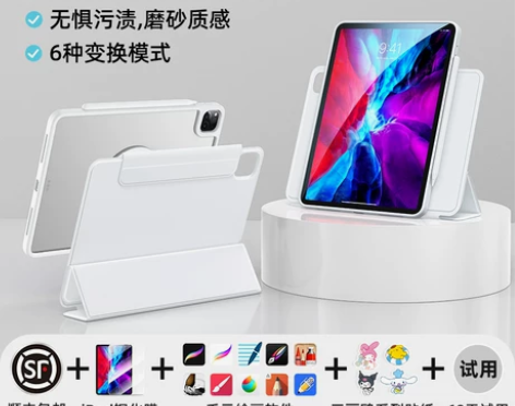 全新,一次没用过,因为换了ipad型号,但...